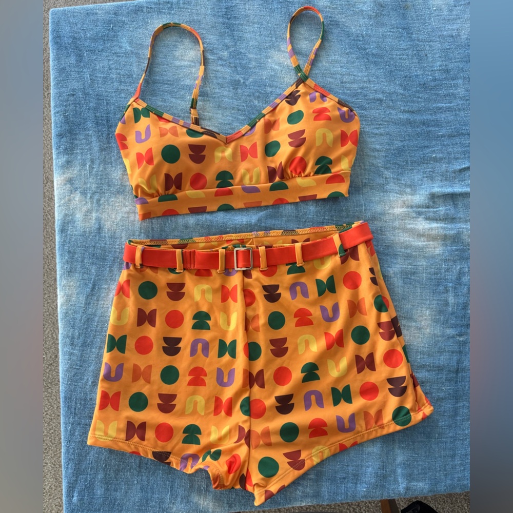 Surf retro Bikini Set